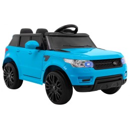 Autko Start Run na akumulator, Niebieski SUV + Pilot + Funkcje bezpieczeństwa