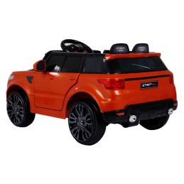 Autko Start Run na akumulator, Pomarańczowy SUV + Pilot