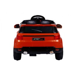 Autko Start Run na akumulator, Pomarańczowy SUV + Pilot