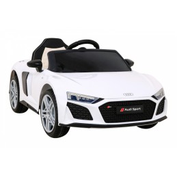 Audi R8 LIFT Samochodzik na akumulator Biały + Pilot
