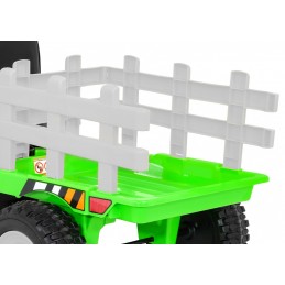 Pojazd Traktor z Przyczepą BLOW Zielony