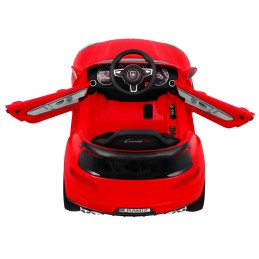Autko Turbo-S na akumulator dla dzieci Czerwony Suv + Pilot