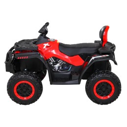 Quad XT-Speed dla dzieci Czerwony + Napęd 4x4 + EVA + Wolny Start + Radio MP3 + LED