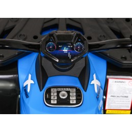 Quad XT-Speed dla dzieci Niebieski + Napęd 4x4 + EVA + Wolny Start + Radio MP3 + LED