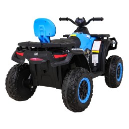 Quad XT-Speed dla dzieci Niebieski + Napęd 4x4 + EVA + Wolny Start + Radio MP3 + LED