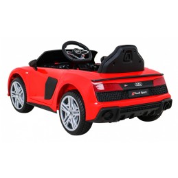 Audi R8 LIFT Samochodzik na akumulator Czerwony