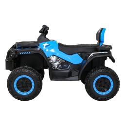 Quad XT-Speed dla dzieci Niebieski + Napęd 4x4 + EVA + Wolny Start + Radio MP3 + LED