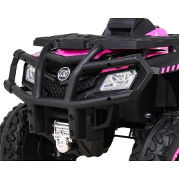 Quad XT-Speed dla dzieci Różowy + Napęd 4x4 + EVA + Wolny Start + Radio MP3 + LED