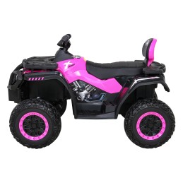 Quad XT-Speed dla dzieci Różowy + Napęd 4x4 + EVA + Wolny Start + Radio MP3 + LED