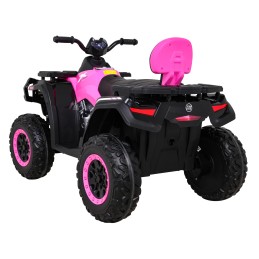 Quad XT-Speed dla dzieci Różowy + Napęd 4x4 + EVA + Wolny Start + Radio MP3 + LED