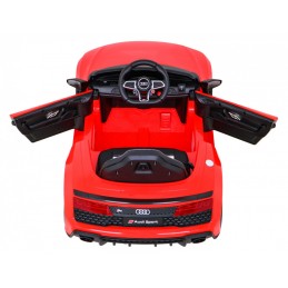 Audi R8 LIFT Samochodzik na akumulator Czerwony