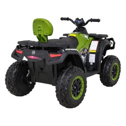 Quad XT-Speed dla dzieci Zielony + Napęd 4x4 + EVA + Wolny Start + Radio MP3 + LED