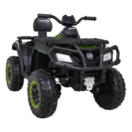 Quad XT-Speed dla dzieci Zielony + Napęd 4x4 + EVA + Wolny Start + Radio MP3 + LED