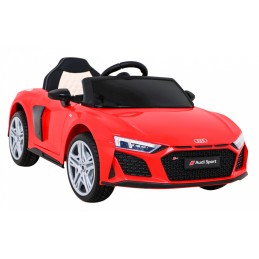 Audi R8 LIFT Samochodzik na akumulator Czerwony