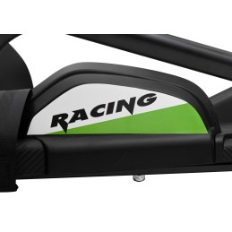 Gokart Fast 3 Drift na akumulator dla dzieci Biały + Funkcja driftu + Silniki 2x150W + Radio LED + Pasy