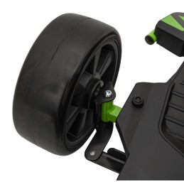 Gokart Fast 3 Drift na akumulator dla dzieci Czarny + Funkcja driftu + Silniki 2x150W + Radio LED + Pasy