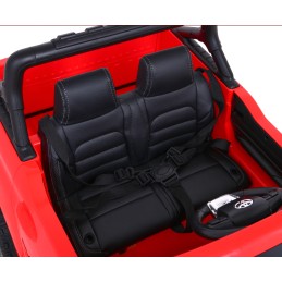 Toyota Hilux na akumulator dla dzieci Czerwony Pickup + Napęd 4x4 + Pilot