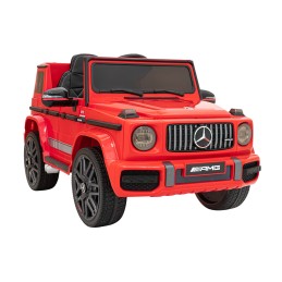 Mercedes AMG G63 dla dzieci Czerwony + Pilot