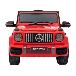 Mercedes AMG G63 dla dzieci Czerwony + Pilot