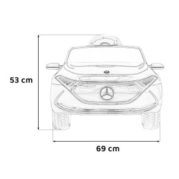 Mercedes Benz AMG EQA dla dzieci Czarny