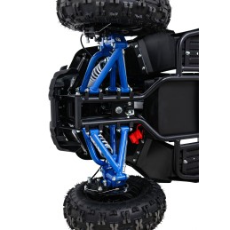 Quad HIPERFECT na akumulator Niebieski 35km/h + Silnik 1000W + Koła pompowane + Regulacja siedzenia