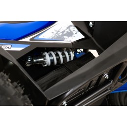 Quad HIPERFECT na akumulator Niebieski 35km/h + Silnik 1000W + Koła pompowane + Regulacja siedzenia