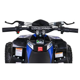 Quad HIPERFECT na akumulator Niebieski 35km/h + Silnik 1000W + Koła pompowane + Regulacja siedzenia