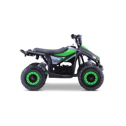 Quad HIPERFECT na akumulator Zielony 35km/h + Silnik 1000W + Koła pompowane + Regulacja siedzenia