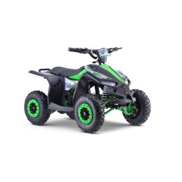 Quad HIPERFECT na akumulator Zielony 35km/h + Silnik 1000W + Koła pompowane + Regulacja siedzenia