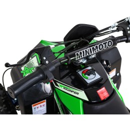 Quad HIPERFECT na akumulator Zielony 35km/h + Silnik 1000W + Koła pompowane + Regulacja siedzenia