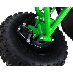 Quad HIPERFECT na akumulator Zielony 35km/h + Silnik 1000W + Koła pompowane + Regulacja siedzenia