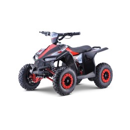 Quad HIPERFECT na akumulator Czerwony 35km/h + Silnik 1000W + Koła pompowane + Regulacja siedzenia