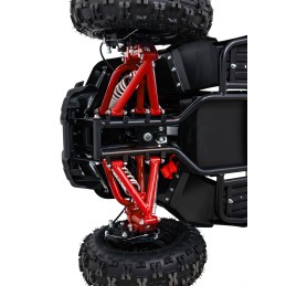 Quad HIPERFECT na akumulator Czerwony 35km/h + Silnik 1000W + Koła pompowane + Regulacja siedzenia