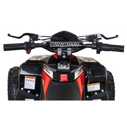 Quad HIPERFECT na akumulator Czerwony 35km/h + Silnik 1000W + Koła pompowane + Regulacja siedzenia