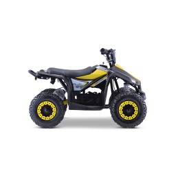Quad HIPERFECT na akumulator Żółty 35km/h + Silnik 1000W + Koła pompowane + Regulacja siedzenia