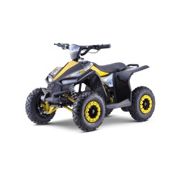 Quad HIPERFECT na akumulator Żółty 35km/h + Silnik 1000W + Koła pompowane + Regulacja siedzenia