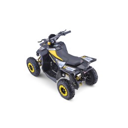 Quad HIPERFECT na akumulator Żółty 35km/h + Silnik 1000W + Koła pompowane + Regulacja siedzenia