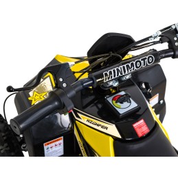 Quad HIPERFECT na akumulator Żółty 35km/h + Silnik 1000W + Koła pompowane + Regulacja siedzenia