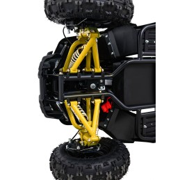 Quad HIPERFECT na akumulator Żółty 35km/h + Silnik 1000W + Koła pompowane + Regulacja siedzenia