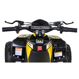Quad HIPERFECT na akumulator Żółty 35km/h + Silnik 1000W + Koła pompowane + Regulacja siedzenia
