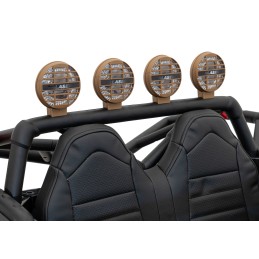 Auto Buggy Racing 5 na akumulator dla dzieci Czarny + Silniki 2x200W + Pilot + Audio LED + Wolny Start