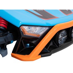 Auto Buggy Racing 5 na akumulator dla dzieci Niebieski + Silniki 2x200W + Pilot + Audio LED + Wolny Start