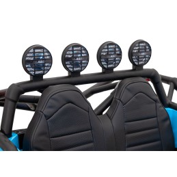 Auto Buggy Racing 5 na akumulator dla dzieci Niebieski + Silniki 2x200W + Pilot + Audio LED + Wolny Start