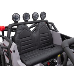 Auto Buggy Racing 5 na akumulator dla dzieci +3. Szary + Silniki 2x200W + Pilot + Wolny Start