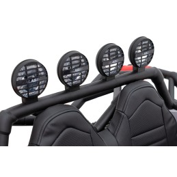 Auto Buggy Racing 5 na akumulator dla dzieci +3. Szary + Silniki 2x200W + Pilot + Wolny Start