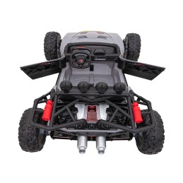 Auto Buggy Racing 5 na akumulator dla dzieci +3. Szary + Silniki 2x200W + Pilot + Wolny Start