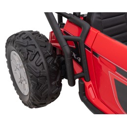 Auto Buggy Racing 5 na akumulator dla dzieci Czerwony + Silniki 2x200W + Pilot + Audio LED + Wolny Start