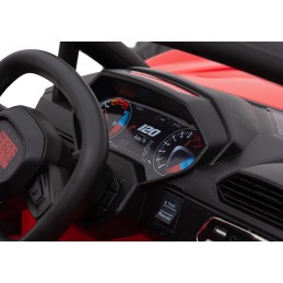 Auto Buggy Racing 5 na akumulator dla dzieci Czerwony + Silniki 2x200W + Pilot + Audio LED + Wolny Start