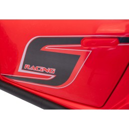 Auto Buggy Racing 5 na akumulator dla dzieci Czerwony + Silniki 2x200W + Pilot + Audio LED + Wolny Start