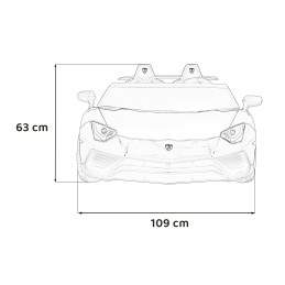 Pojazd Lamborghini Aventador SV Niebieski